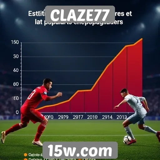 Estatísticas de jogadores no site CLAZE77 em crescimento